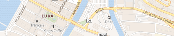 Karte Parkiralište Delta Rijeka