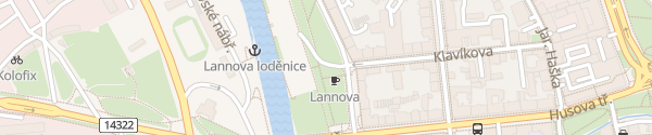 Karte Kavárna Lanna České Budějovice