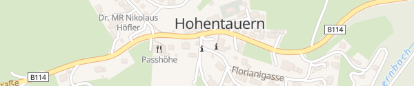 Karte Gemeindeamt Hohentauern