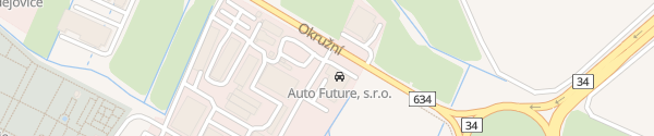 Karte Kia Auto Future České Budějovice