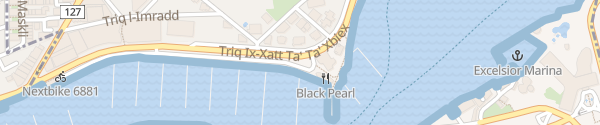 Karte Royal Malta Yacht Club Ta'Xbiex