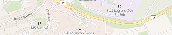 Karte Chargee Auto Jarov Praha