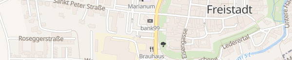 Karte McDonald's Freistadt