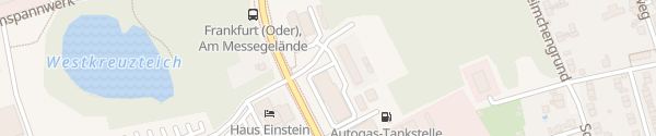 Karte Autohaus Minnich Frankfurt (Oder)