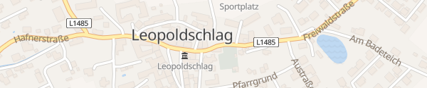 Karte Kirchenplatz Leopoldschlag