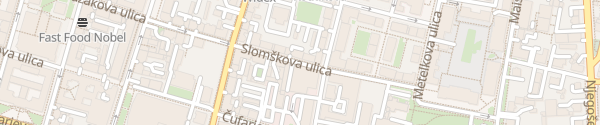 Karte Slomškova Ljubljana