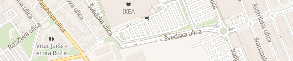 Karte IKEA Ljubljana