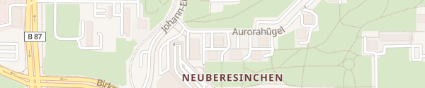 Karte Aurorahügel Frankfurt (Oder)