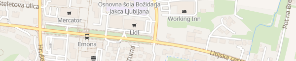 Karte Lidl Litijska Ljubljana