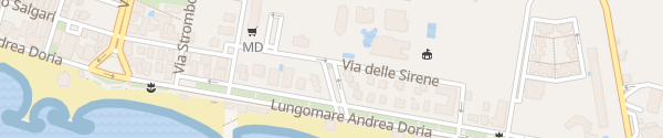 Karte Via Chioggia Marina di ragusa