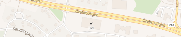 Karte Lidl Saxlyckevägen Karlskoga