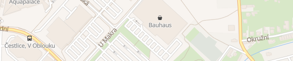 Karte Bauhaus Čestlice
