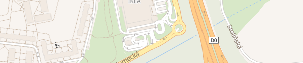 Karte IKEA Černý Most Praha