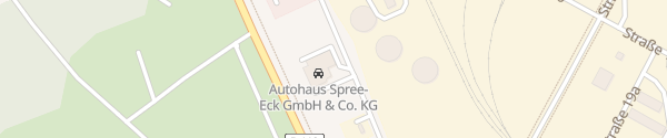 Karte Autohaus Spree-Eck Eisenhüttenstadt