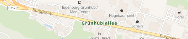 Karte Autohaus Neubauer Judenburg Grünhübl