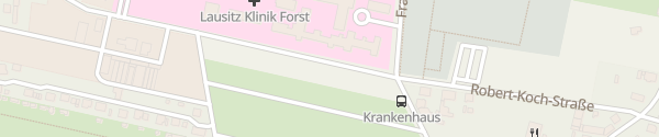 Karte Lausitz Klinik Forst (Lausitz)