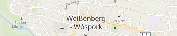 Karte Markt / Rathaus Weißenberg