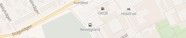 Karte OKQ8 Körfältsvägen Östersund