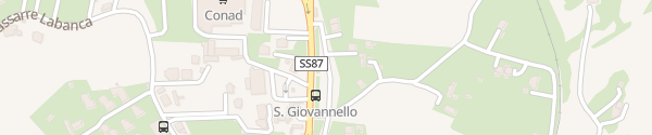 Karte Via San Giovannello Campobasso