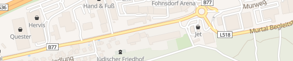 Karte Zechner Transport Fohnsdorf