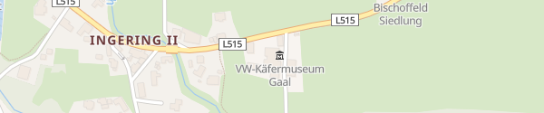 Karte VW-Käfermuseum Gaal