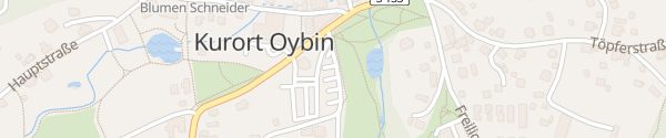 Karte Wanderparkplatz Oybin