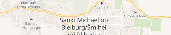 Karte Gemeindeamt St. Michael ob Bleiburg