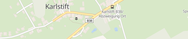 Karte Parkplatz an B38 Karlstift