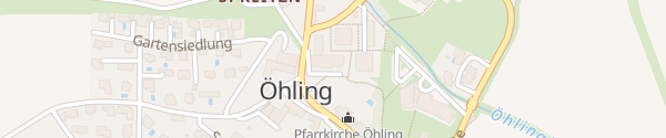 Karte Gemeindeamt Öhling
