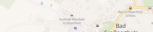 Karte Kur- und Gesundheitshotel Moorbad Bad Großpertholz