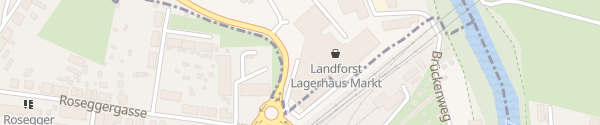 Karte Lagerhaus Bau- & Gartenmarkt Knittelfeld