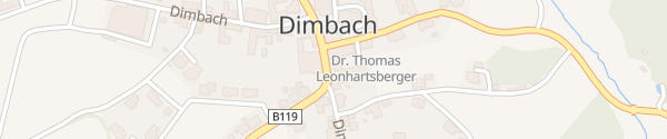 Karte Gemeindeamt Dimbach