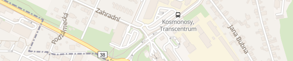 Karte HPC Škoda Service Center Kosmonosy