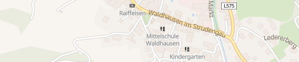 Karte Markt Waldhausen im Strudengau
