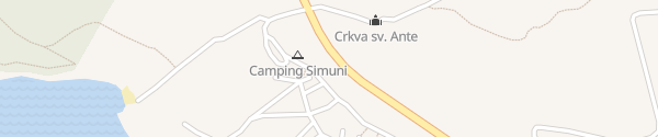Karte Camping Village Šimuni Šimuni
