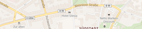 Karte Hotel Silesia Görlitz