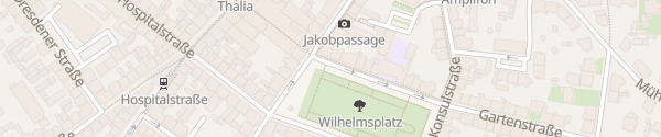 Karte Wilhelmplatz Görlitz