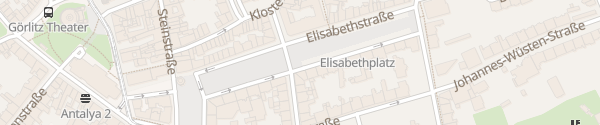 Karte Elisabethplatz Görlitz
