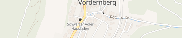 Karte E-Bike Ladestation Hauptplatz Vordernberg