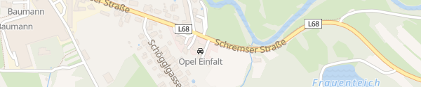 Karte Opel Einfalt Gmünd
