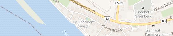 Karte E-Bike Ladesäule Rathausplatz Persenbeug