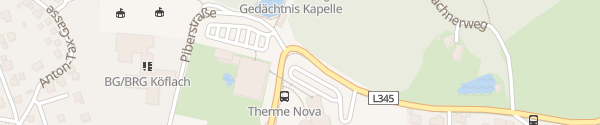 Karte Hotel Therme Nova Köflach