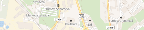 Karte Kaufland Turnov