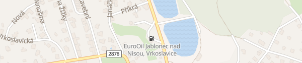 Karte EuroOil Jablonec nad Nisou