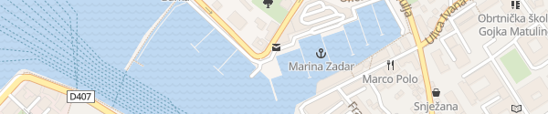 Karte Marina Zadar