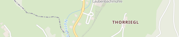 Karte Bhf Laubenbachmühle - Frankenfels Laubenbachgegend