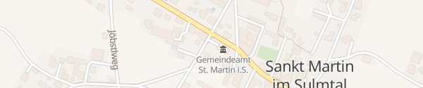 Karte Gemeindeamt St. Martin im Sulmtal Sulb