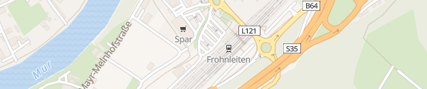 Karte Bahnhof Frohnleiten