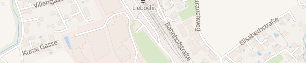 Karte P&R Parkplatz Bahnhof Lieboch
