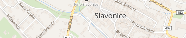 Karte Spolkový dům Slavonice